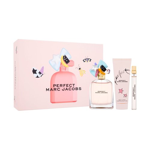 Marc Jacobs Perfect dovanų rinkinys EDP 100 ml, mini EDP 10 ml ir kūno losjonas 75 ml