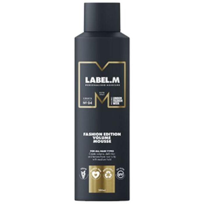 „Label.m Fashion Edition Volume Mousse“ – formavimo putos apimčiai suteikti
