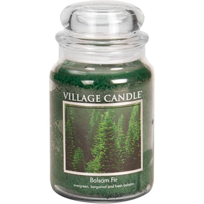 Village Cirle Balsam Fir Cirle (fir) - Kvapi žvakė stiklinėje