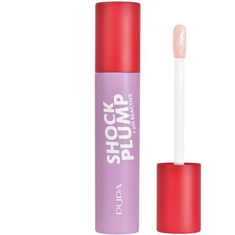 Pupa „Shock Plump Instant Volume“ lūpų blizgis – putlinantys lūpų blizgiai 5 ml