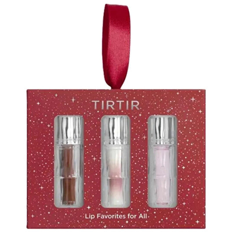 TIRTIR „Lip Tint Trio“ šventinis leidimas – lūpų blizgesio dovanų rinkinys
