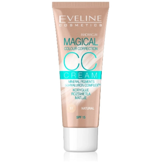 Eveline Cosmetics Magical Color Correction CC kremas SPF15 30 ml