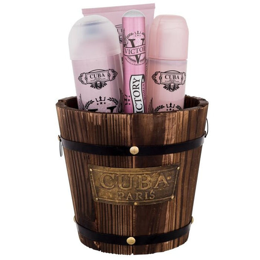 Cuba Victory dovanų rinkinys EDP 100 ml, EDP 35 ml, kūno purškiklis 200 ml ir kūno losjonas 200 ml
