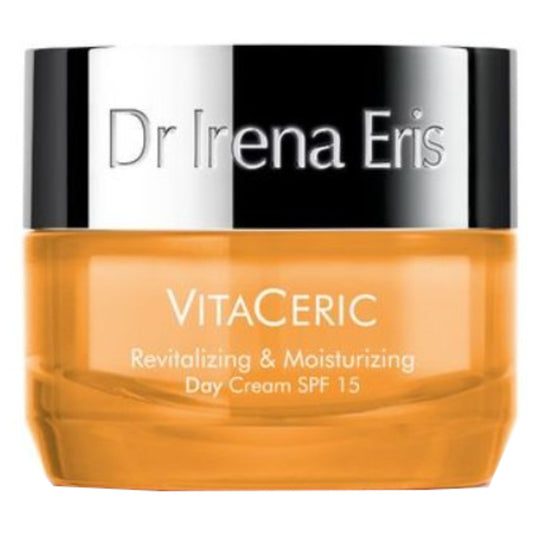 Dr Irena Eris VitaCeric Revitalizing & Moisturizing Day Cream SPF 15 – energizuojantis dieninis kremas