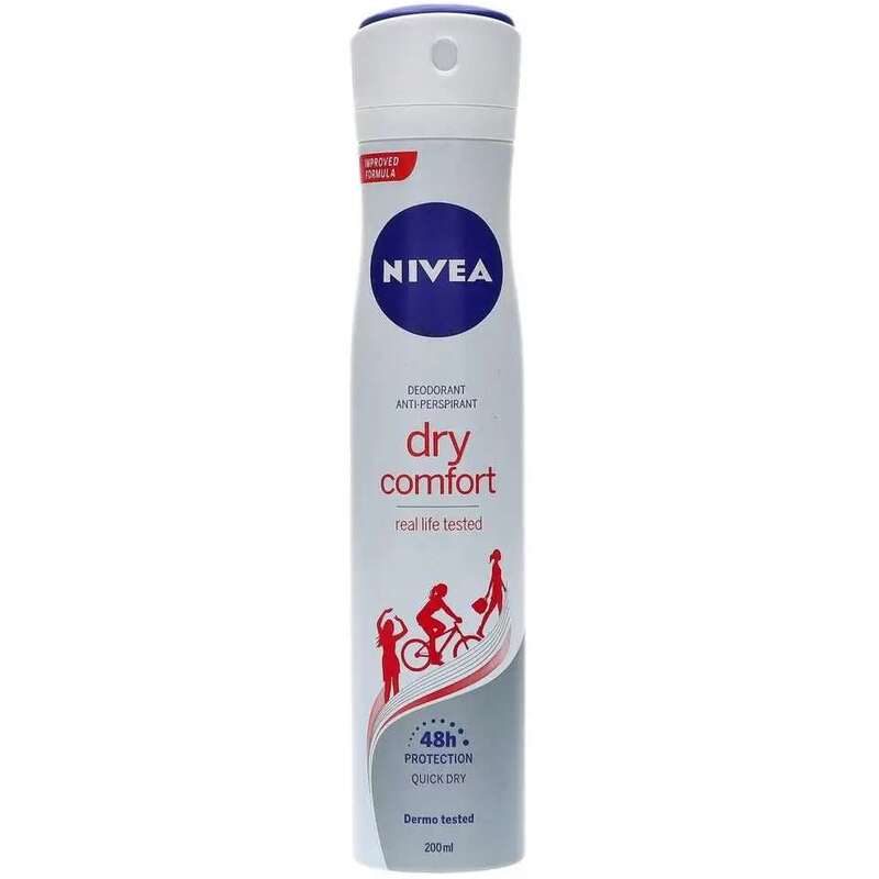 Nivea „Dry Comfort“ 72 val. dezodorantas su apsauga nuo saulės